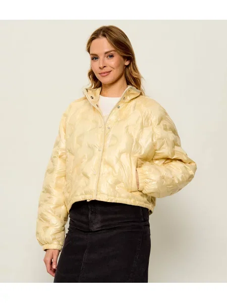 Pinko Geacă Diantha | Cropped Fit galben
