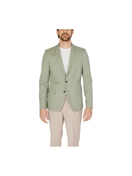 Marynarka Antony Morato casual zielona