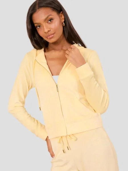 Lipsy Hanorac pastel galben