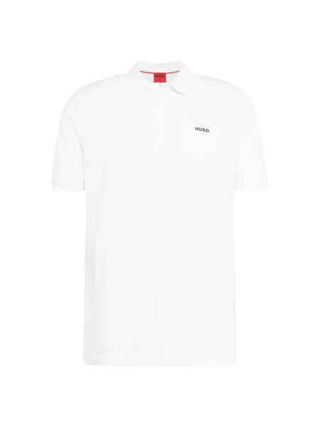 HUGO Tricou Donos negru alb