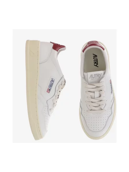 Sneakersy Autry skórzane białe