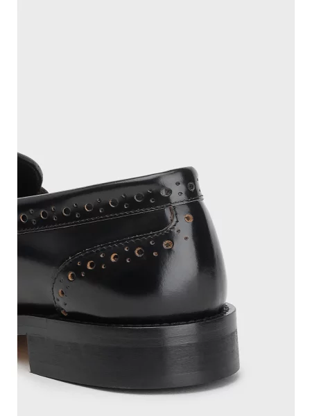Лоферы Weekend Max Mara черные