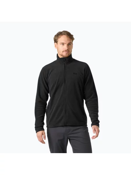 Hanorac din fleece Helly Hansen din fleece negru