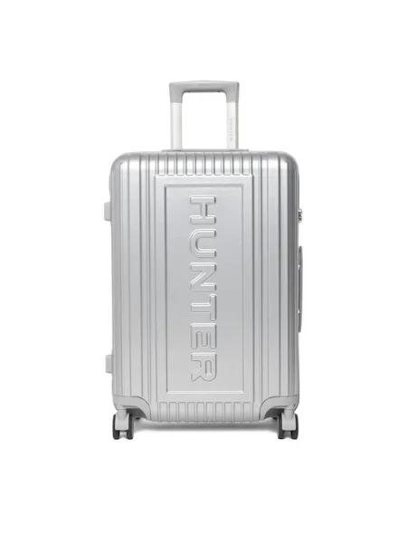 Hunter Valiză medie argintiu