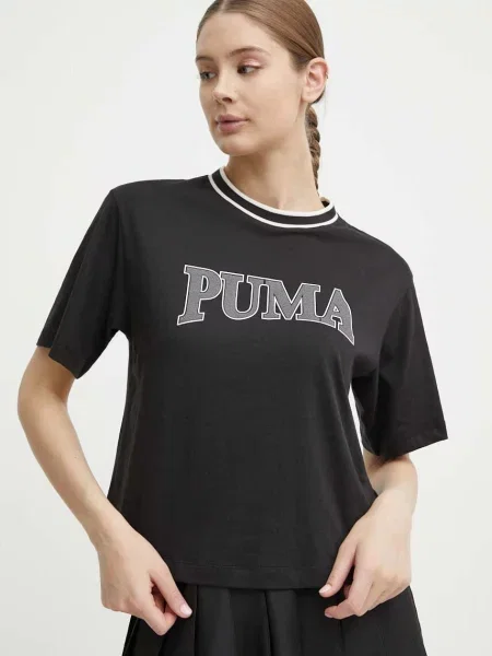 Тениска Puma SQUAD черно