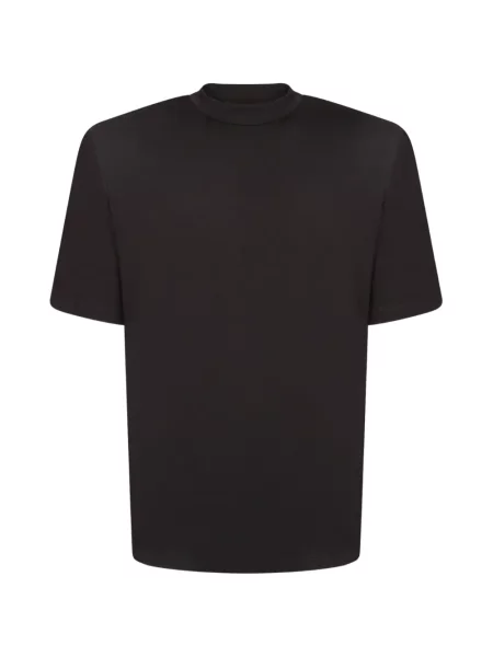 Tricou Daniele Fiesoli cu decolteu rotund negru
