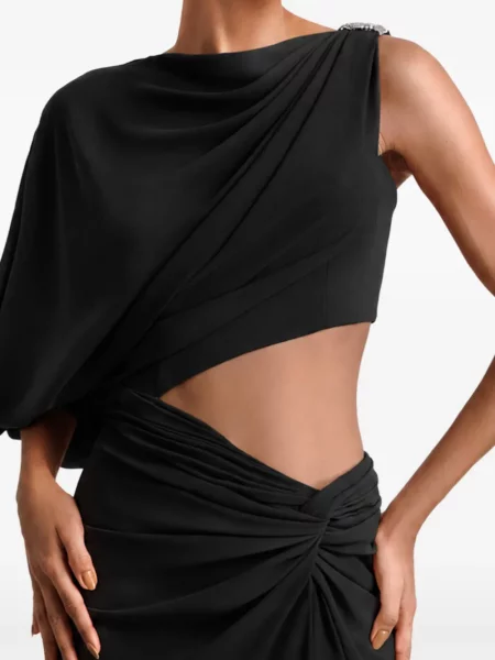 Rochie Gemy Maalouf drapată negru