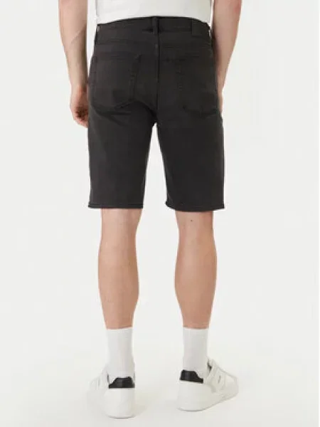 Calvin Klein Jeans Jeans kratke hlače črna