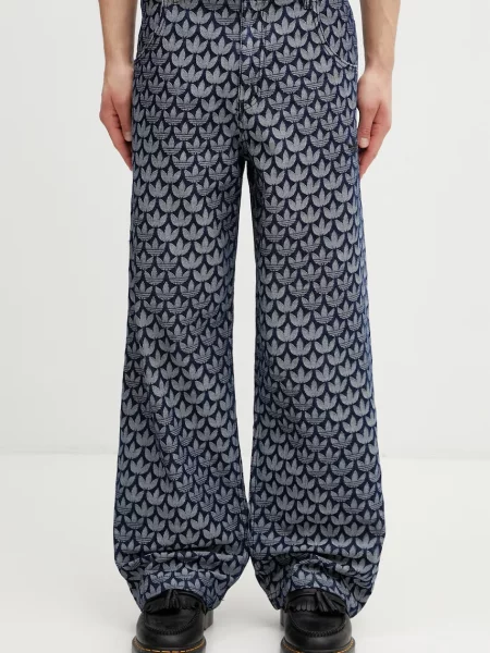 Adidas Blugi Monogram albastru