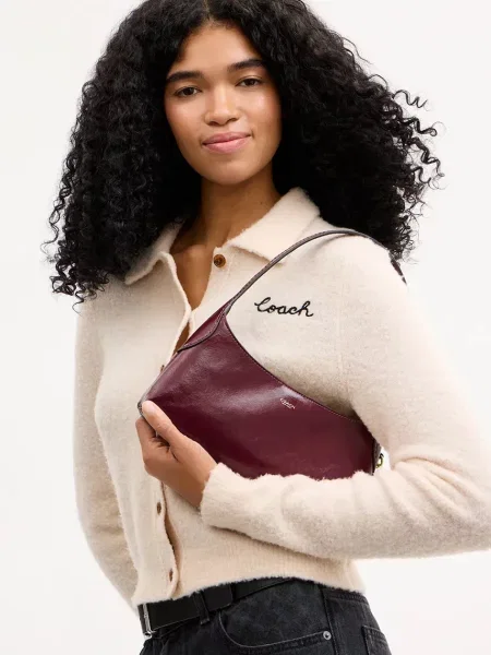 Coach сумочка hobo шкіряна Glazed Leather Brooklyn 26