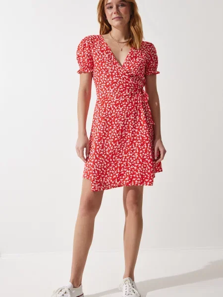 Rochie mini Happiness İstanbul portocaliu