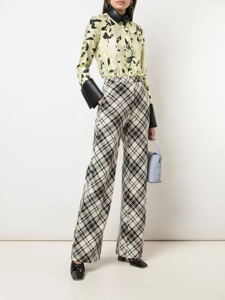 Bluză Ellery cu model floral cu imagine galben