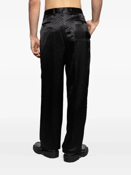 Pantaloni Tom Ford cu buline negru
