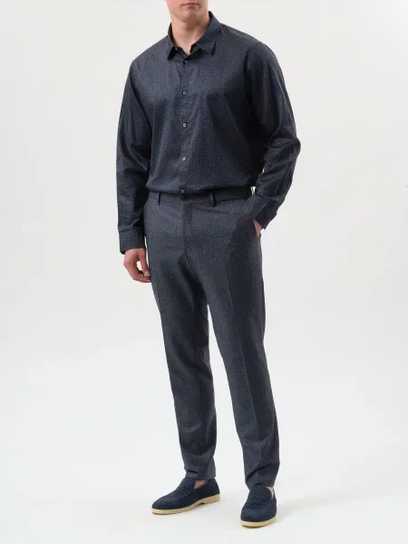 Рубашка Armani Exchange синяя