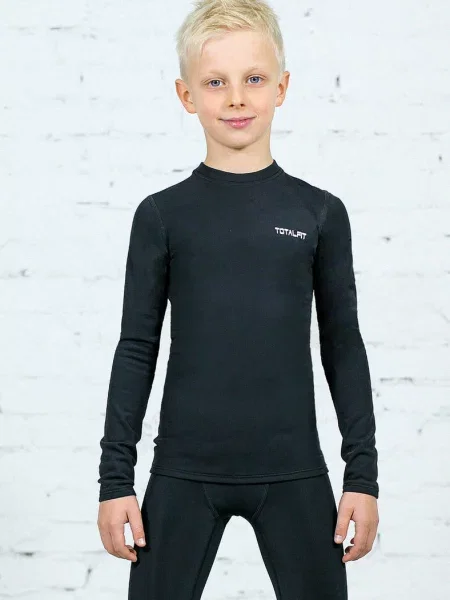Детское термобелье Totalfit черное