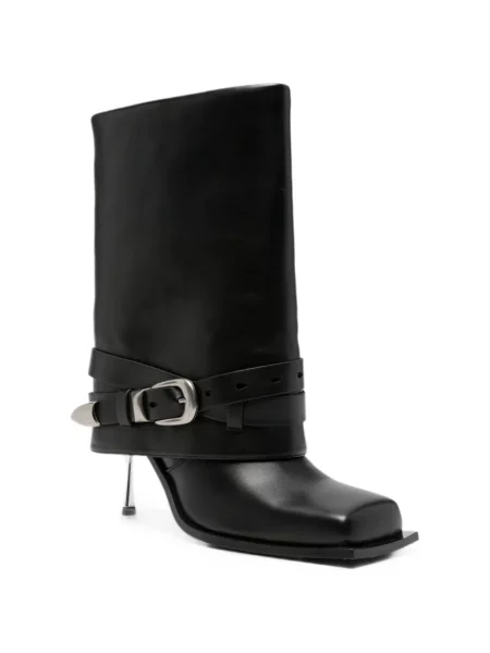 Botine Jw Pei din piele negru