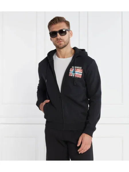 Napapijri Hanorac B-GUIRO FZH 1 negru