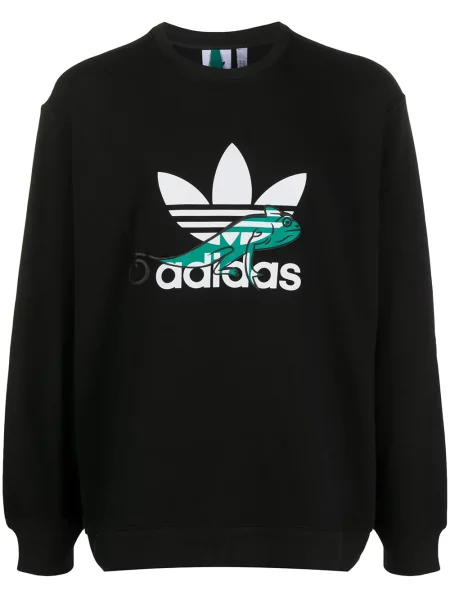 Hanorac Adidas cu imagine negru