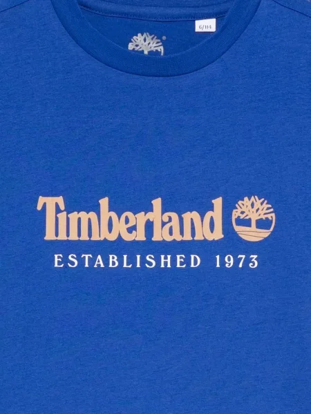 Dětské tričko Timberland modré