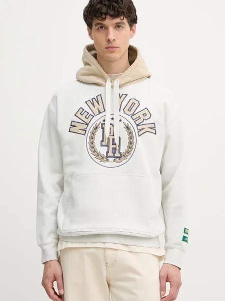 Puma bluza PUMA x RHUIGI z kapturem z aplikacją beżowy
