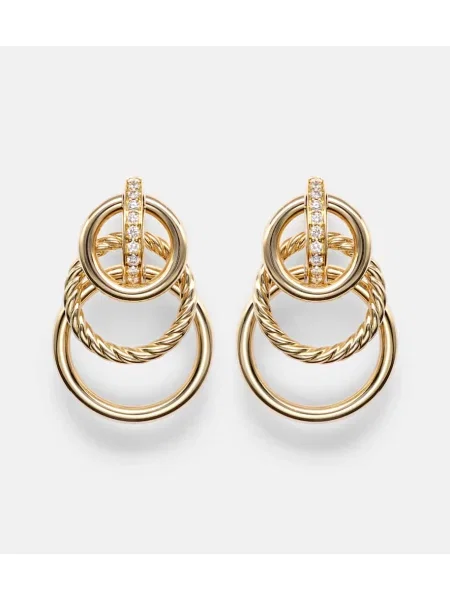 Cercei David Yurman auriu