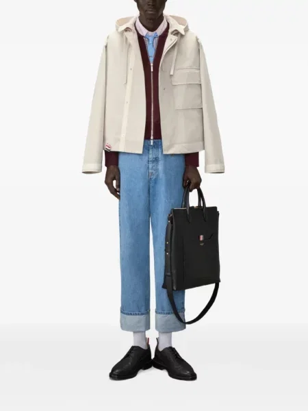 Geacă bomber Thom Browne roșu