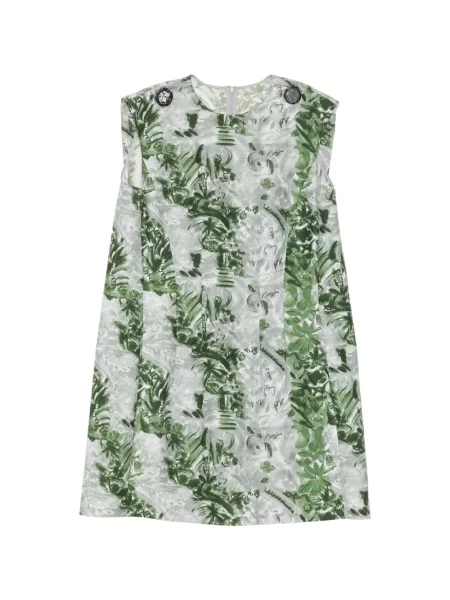 Rochie Jnby cu model floral gri