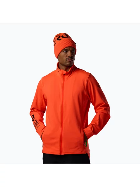 Hanorac din fleece Rossignol din fleece roșu