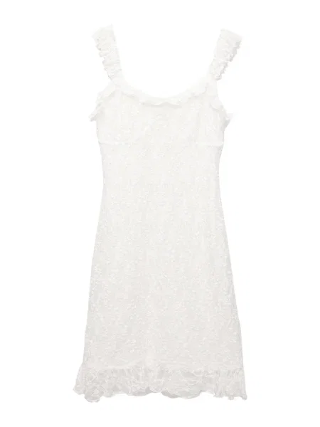 Pull&Bear Rochie de vară alb