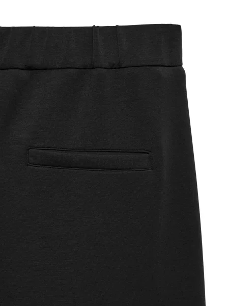 VERO MODA Nohavice s pukmi VMBellis' čierna