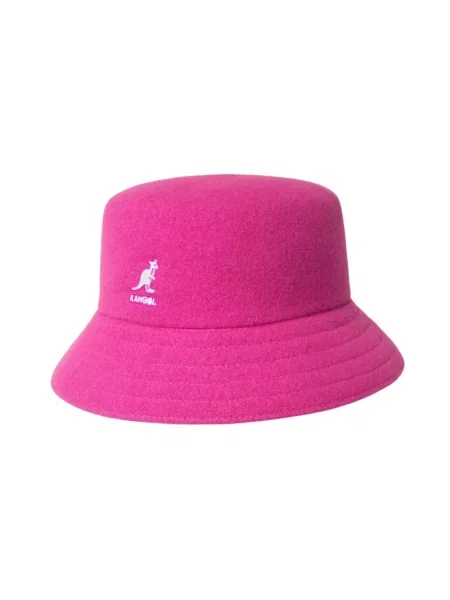 Czapka Kangol wełniana różowa
