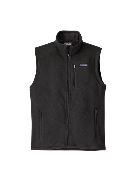 Patagonia Kurtki Mężczyzna L Kamizelka Polarowa Better Sweater czarny