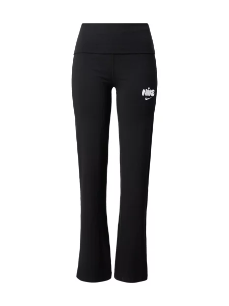 Nike Sportswear Leggings negru alb
