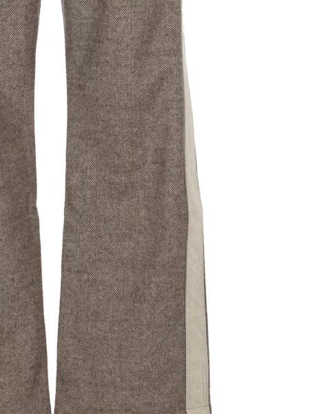 Pantaloni Fiorucci cu dungi maro