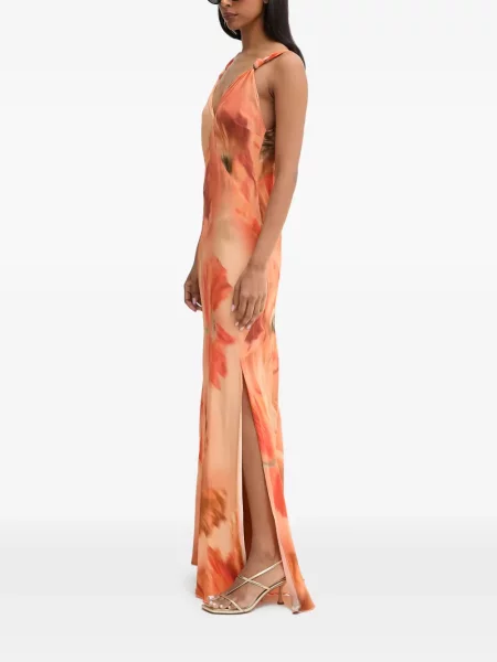 Rochie maxi Never Fully Dressed portocaliu