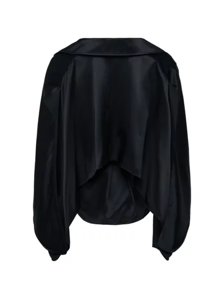 Geacă Club21 Collection din satin negru