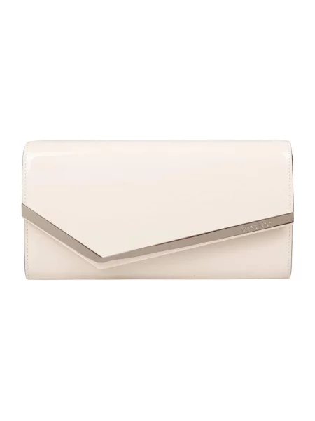 Torebka Jimmy Choo skórzana biała
