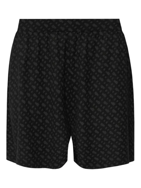 BOSS Pantaloni scurți pijama negru