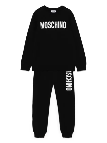 Komplet dresowy dziecięcy Moschino czarny