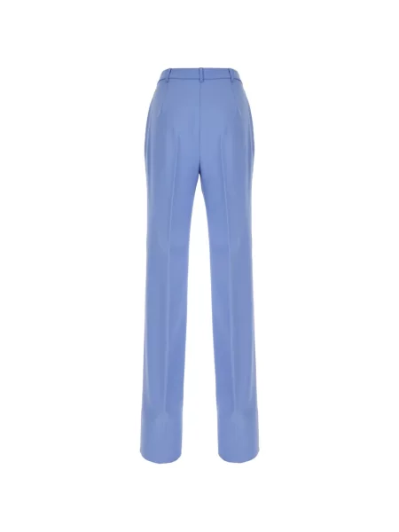Pantaloni Max Mara albastru