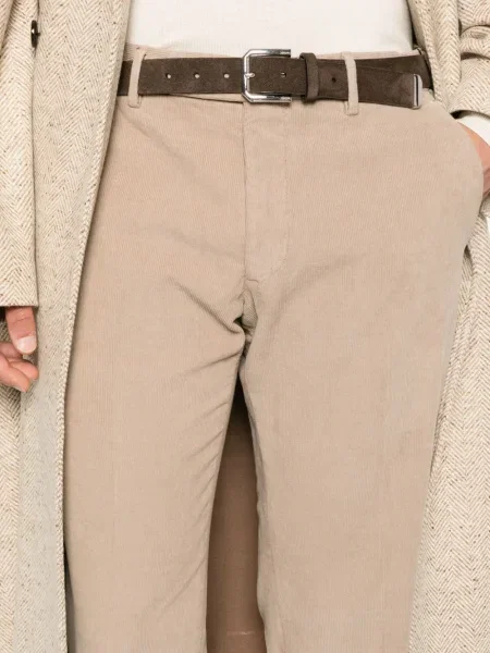 Pantaloni Incotex stretch maro