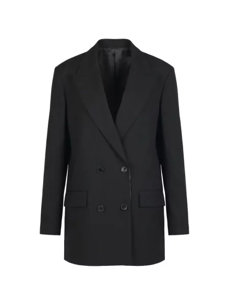 Sacou Valentino Garavani cu două rânduri de nasturi negru