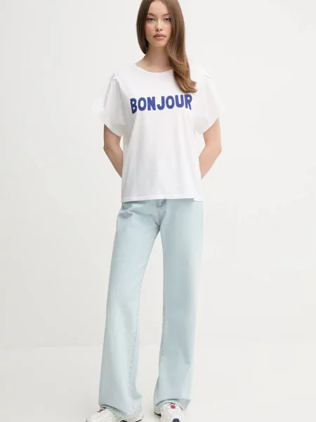 Футболка United Colors Of Benetton бежевая