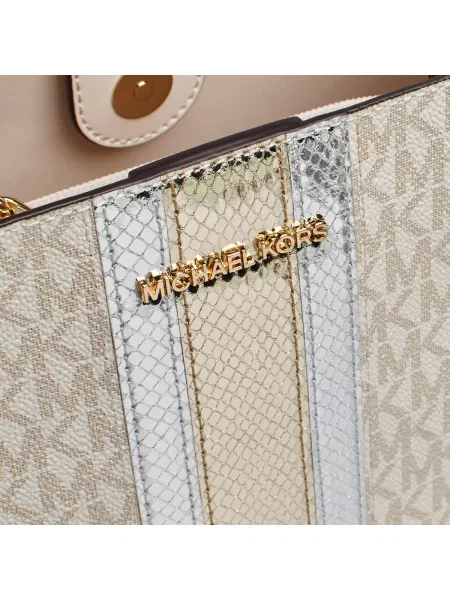 Geantă Michael Michael Kors bej