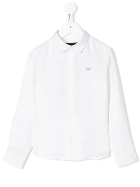 Koszula dziecięca Emporio Armani biała