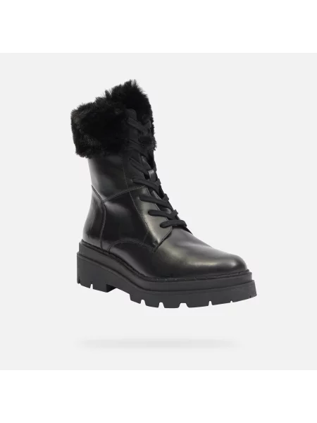 Cizme scurte Geox negru