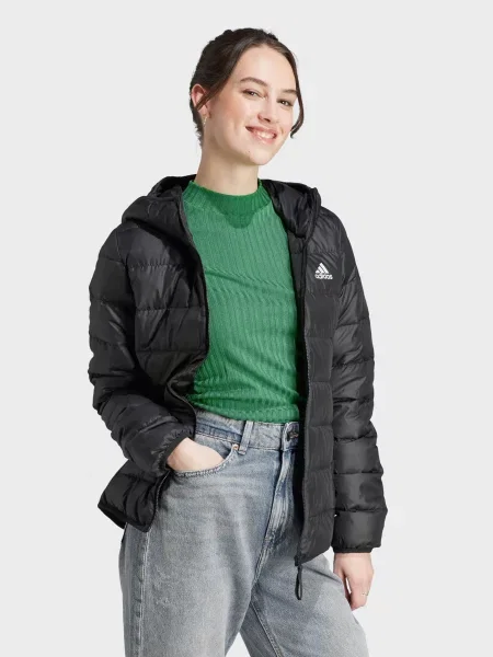 Пуховик Adidas без косточек черный
