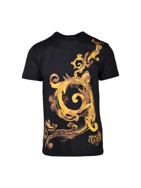 Koszulka Versace Jeans Couture czarna