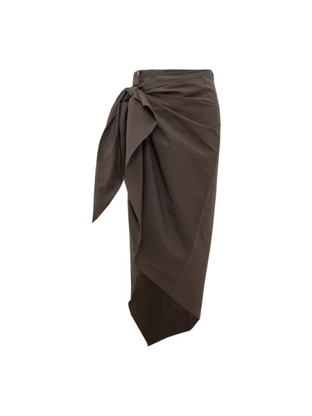 Długa spódnica maxi Kate Cate® brązowa