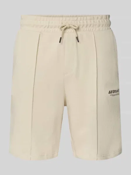 Szorty dresowe z logo model KANE' Jack & Jones beżowe